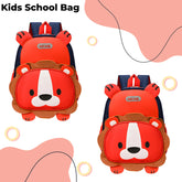 Kindergarten Cute Cartoon Kids School Bag for Boys and Girls (Navy Blue)